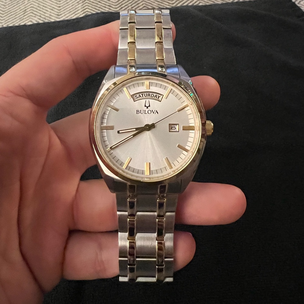 Bulova Surveyor Classic Watch Two-Tone